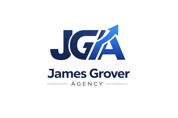 James Grover Agency (JGA) favicon logo icon 2used for website browser tab branding.