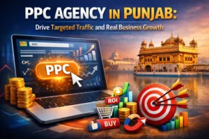 Image of a PPC agency in Punjab, showcasing digital marketing strategies to enhance online business visibility.