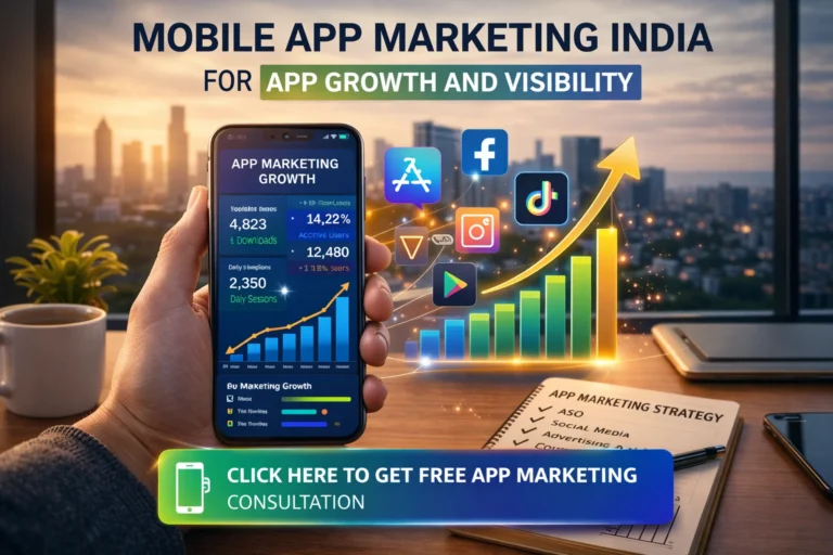 Mobile App Marketing India plays a vital role for startups and brands in effectively promoting their newly launched applications.