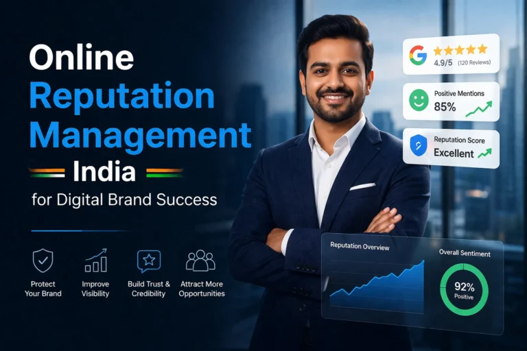 Online Reputation Management in India plays a vital role in determining the online image of a brand among consumers.